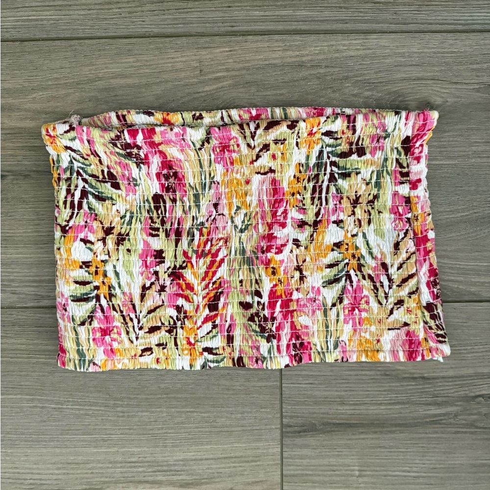 Rip curl- Floral Tube Top